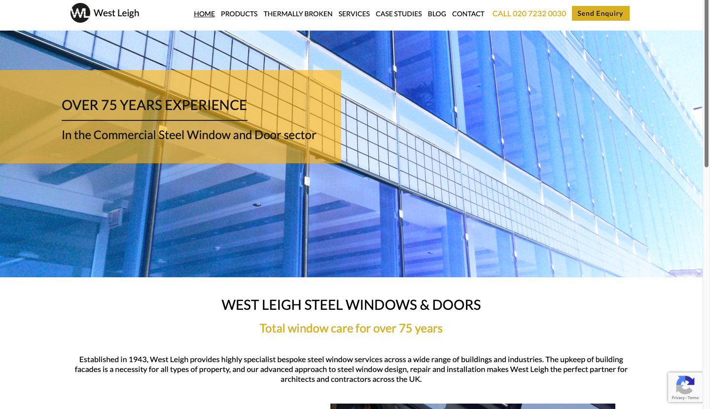 New Website Homepage